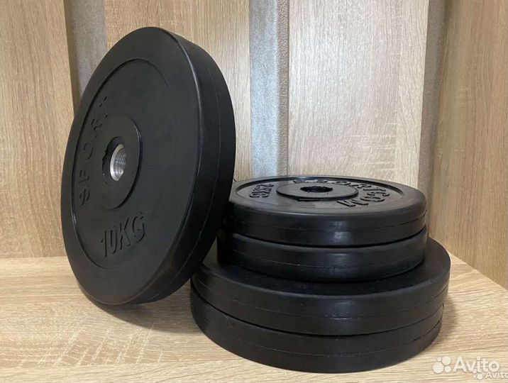 Диски обрезиненные, посадочный диаметр 26 мм