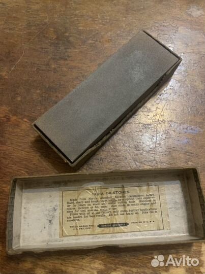 Точильный камень индиа. norton india OIL stone