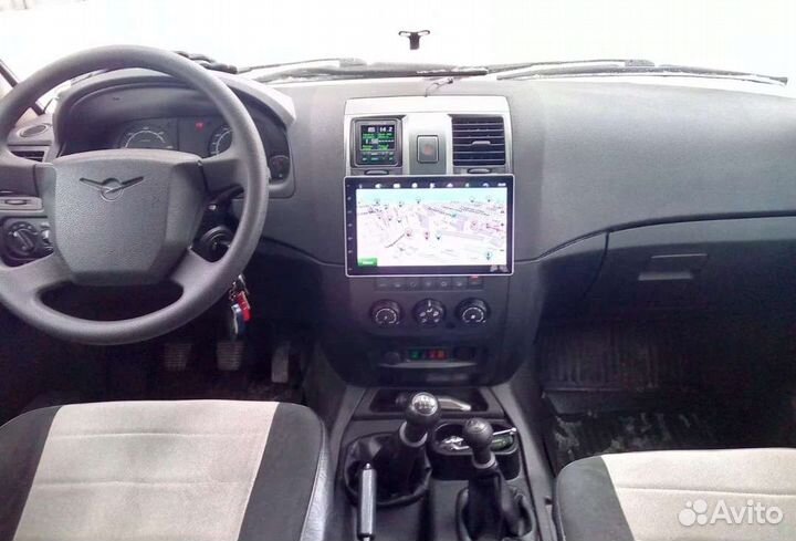 Магнитола Андроид на УАЗ Патриот 9 дюймов