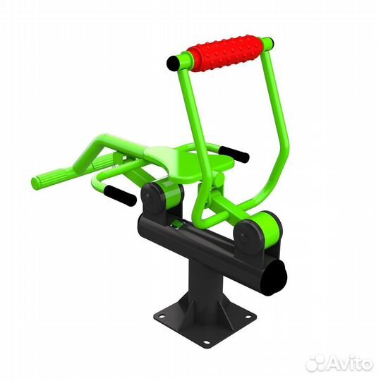 Уличный тренажер Разгибание спины сидя Smart-1017