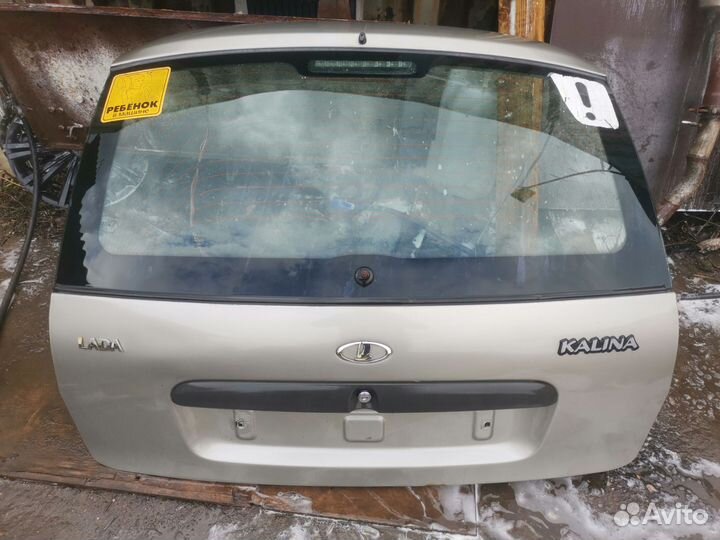Дверь багажника калина
