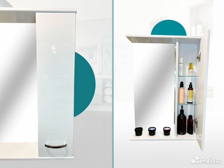 Шкаф-зеркало в ванну