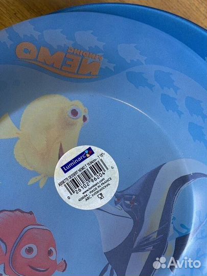 Набор тарелок Немо 6 шт и 2 кружки
