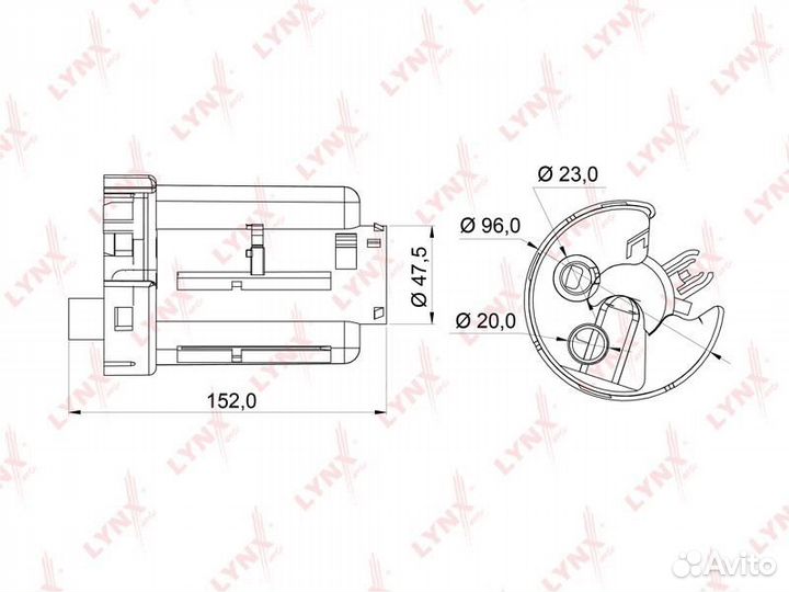 Фильтр топливный
