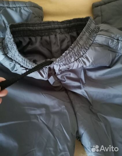 Утепленные стёганые брюки, 44-46