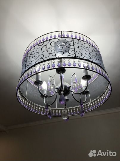 Люстра 6 рожковая 60см