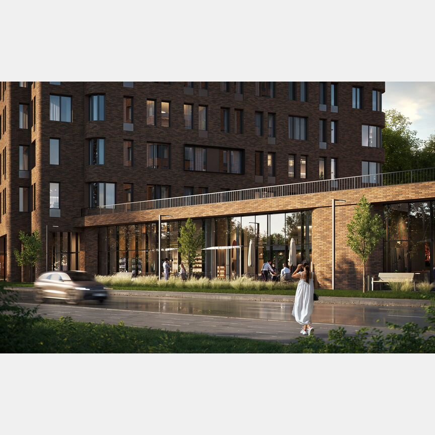 2-к. квартира, 62 м², 23/43 эт.