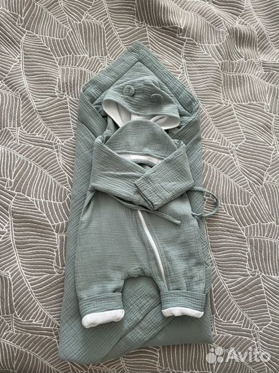 Комплект для выписки из муслина