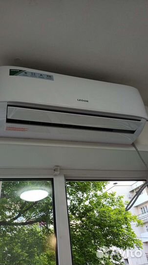 Установка кондиционера закладка трассы