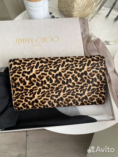 Сумка клатч Jimmy Choo оригинал полный комплект