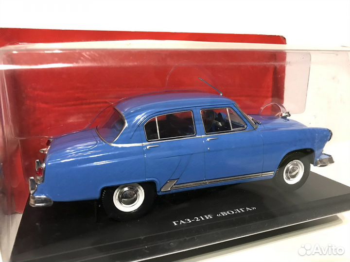 Модель автомобиля Газ-21 Волга 1/24 Hachette
