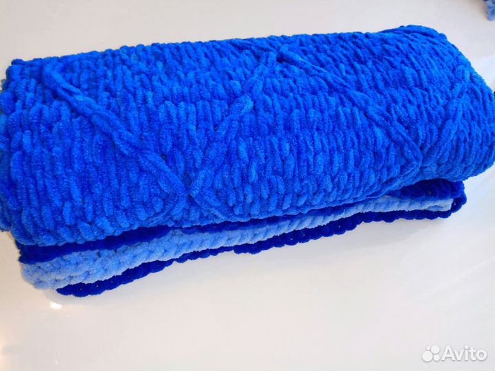 Плюшевый (зефирный) плед