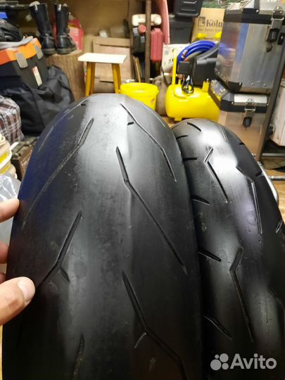 180/55-17 моторезина б.у Pirelli