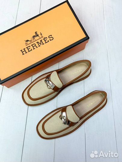 Лоферы женские hermes