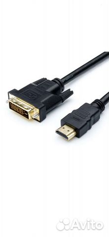 Кабель hdmi (Am) - DVI-D Single Link (m), 3 метра