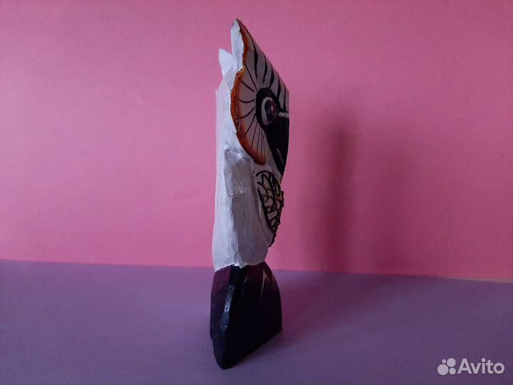 Сова статуэтка из дерева