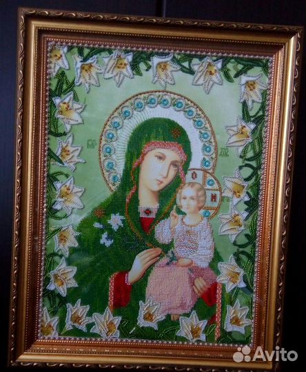 Схема для вышивки бисером