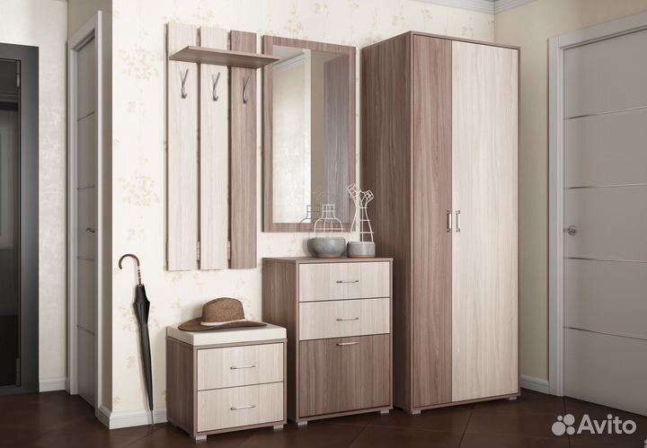 Прихожая с зеркалом Ваша мебель пр-4