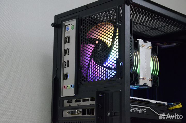 Игровой пк Intel 8 ядер / 32gb / RX 580 8gb
