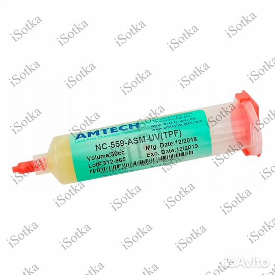 Флюс Amtech NC-559-ASM-UV (TPF) оригинал 10ml
