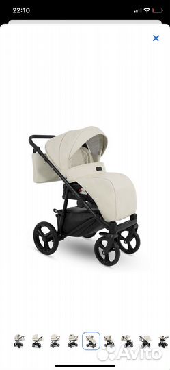 Коляска Camarelo tisso 3 в 1 цвет латте