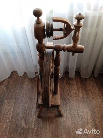 Прялка деревянная старинная