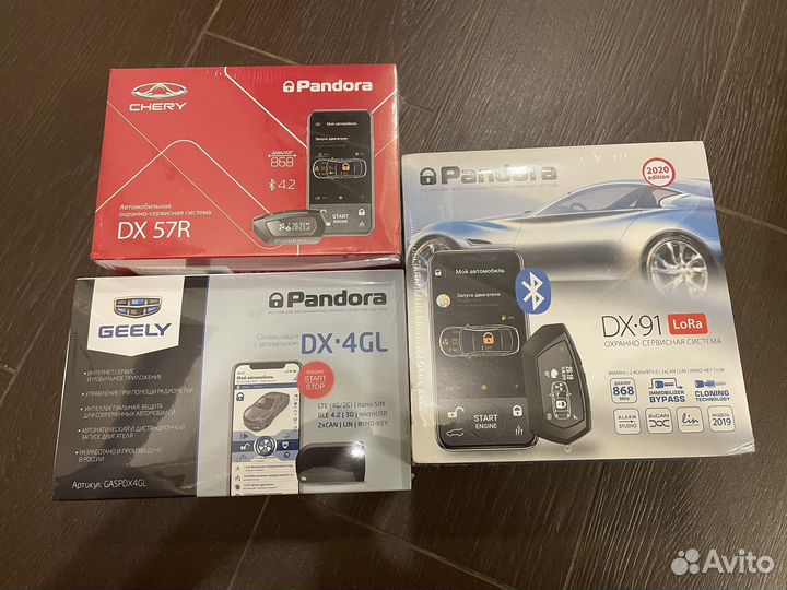 Новые сигнализации Pandora