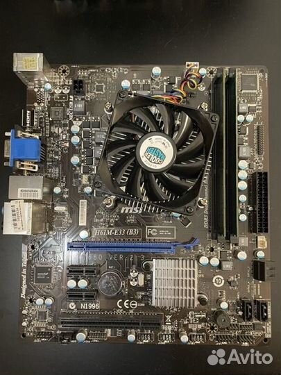 Материнская плата 1155 i3