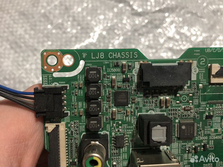Плата от тв lj 8 8j2l00s7 gl 4 ic3000