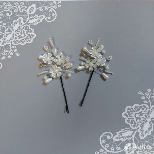 Невидимки для причёски ручной работы