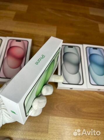 iPhone 15 коробки все цвета и модели