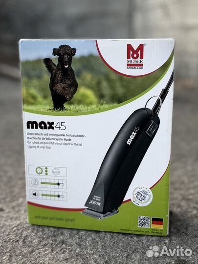 Машинка для стрижки животных moser max 45