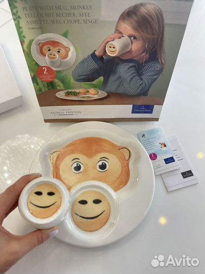 Наборы детской посуды Villeroy & Boch Animal