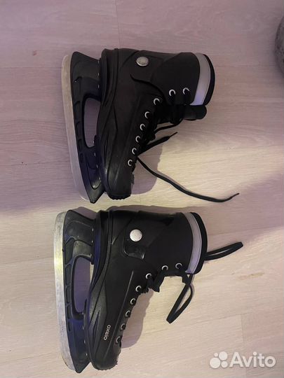 Коньки oxelo 43 размер (мужские хоккейные)