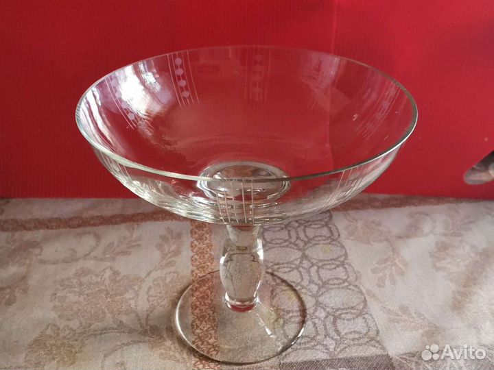 Ваза стекло, СССР 60е