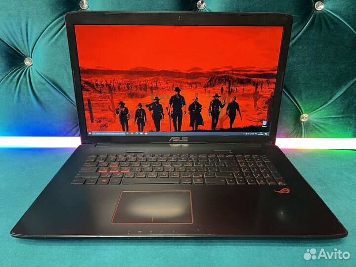 Игровой Asus ROG 17,3 GTX FHD SSD 16GB