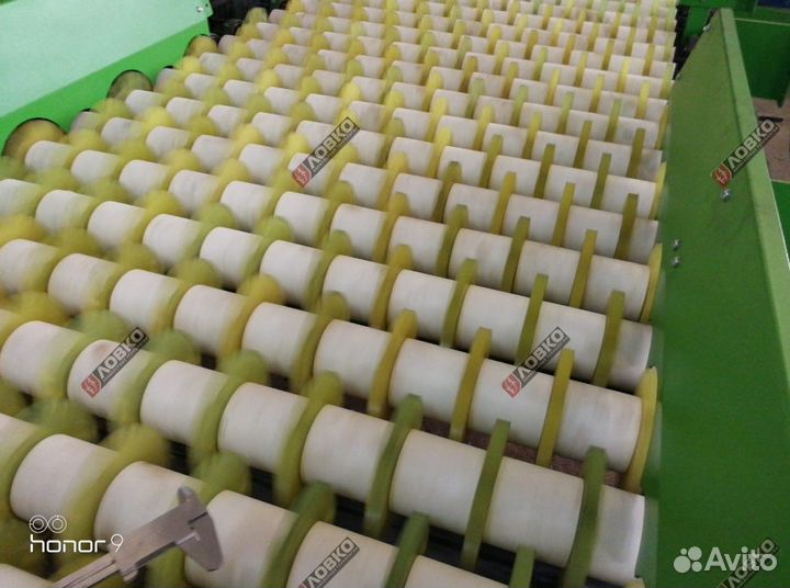 Грохот звездчатый с конвейером