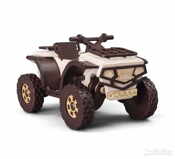 Сборная деревянная модель Квадроцикл hunter (targ)