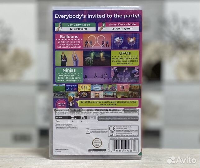 Everybody 1-2 Switch (Новый Картридж) Nsw