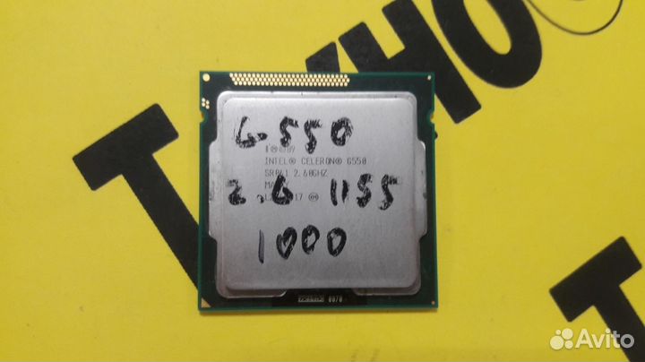 Процессор (Б/У) Intel Celeron G550 (2.6GHz)