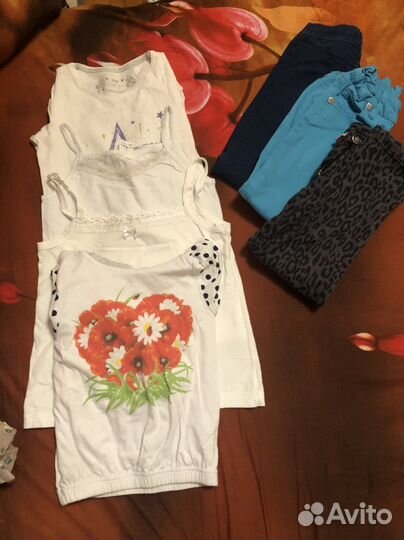 Детские вещи пакетом для девочек
