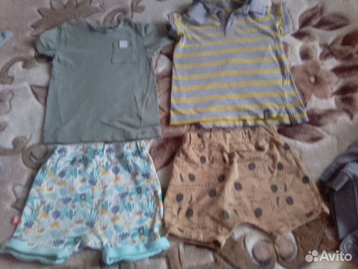 Вещи пакетом для мальчика от 6месяцев до2 лет