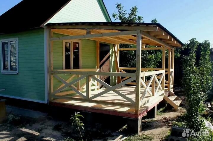 Строительство Пристройки. Веранды Террасы. Бригада