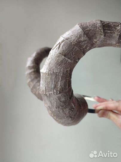 Рога на голову, рога косплей на ободке, рожки