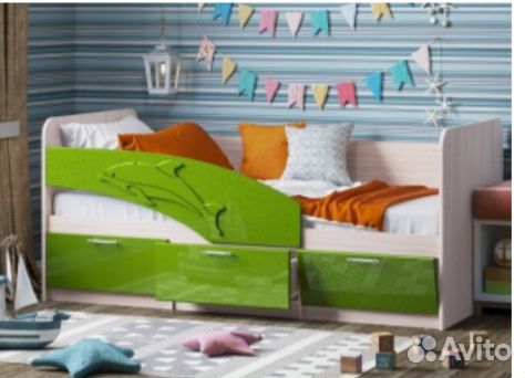 Кровать Дельфин 1,6