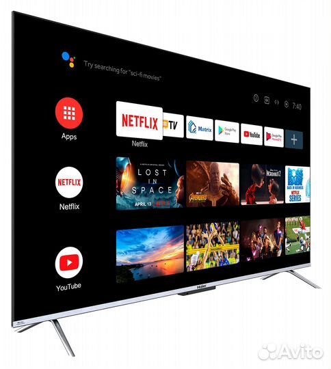 4K (UHD) телевизор Haier 55 Smart TV S3