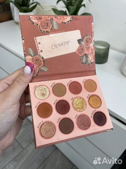 Палетка теней colourpop