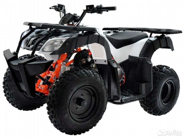 Квадрицикл kayo AU150 CVT (белый пластик 2024 г.)