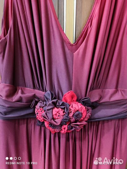 Вечернее платье 50 размер бу