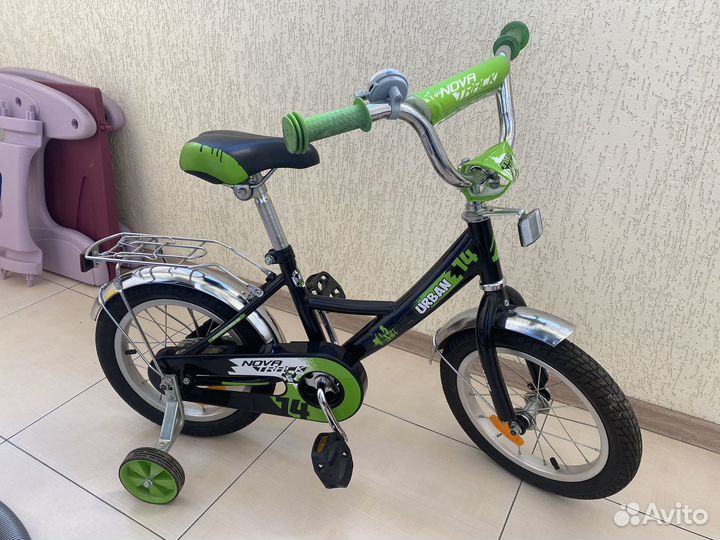 Детский велосипед Novatrack Urban 14
